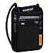 VENTURE 4TH Travel Wallet | RFID Passport Holder | Security Neck Pouch (Black)