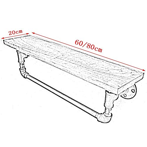 Porte-serviettes mural bois pour optimiser une petite douche - 4