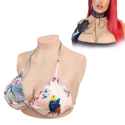 Prothèses mammaires en silicone gel taille G pour mastectomie et cross-dressing