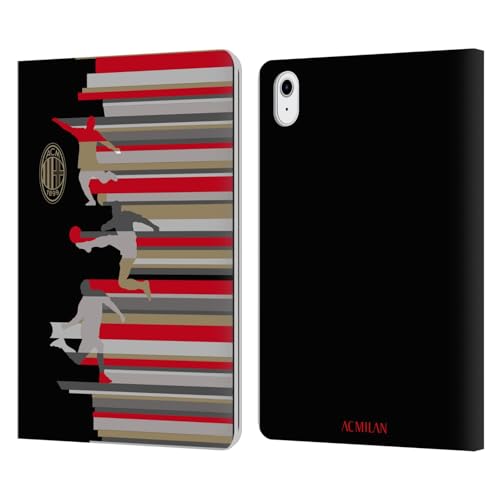 Funda iPad Air 2022 AC Milan oficial estilo libro con tarjetero ideal para regalar a aficionados