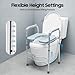 Raised Toilet Seat with Handles, 25