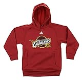 adidas NBA Jungen Youth Basketball Team Logo Pullover, Hoodie, Verschiedene Mannschaften, Jungen, Cleveland Cavaliers, Small (8 US)
