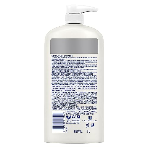 Image of Dove Dandruff Care Shampoo for Dry, Itchy & Flaky Scalp, 1 Litre