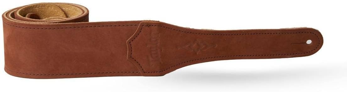 Taylor Gemstone Guitar Strap - Brown 2.5 Inches