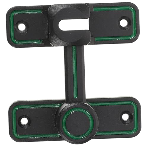 DIYEAH Serratura Per Porta Scorrevole Chiavistello Scorrimento Angolare Serratura Interna in Lega Di Zinco Bloccaggio Sicuro Senza Resistente