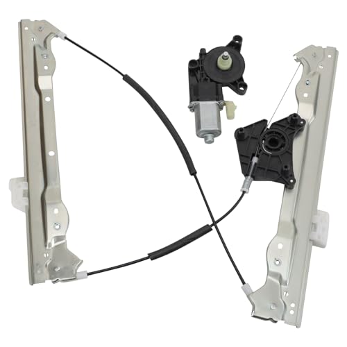 Image of TRQ Front Left Power Window Regulator & Motor Assembly Drivers Side Compatible with 2008-2010 Dodge Avenger