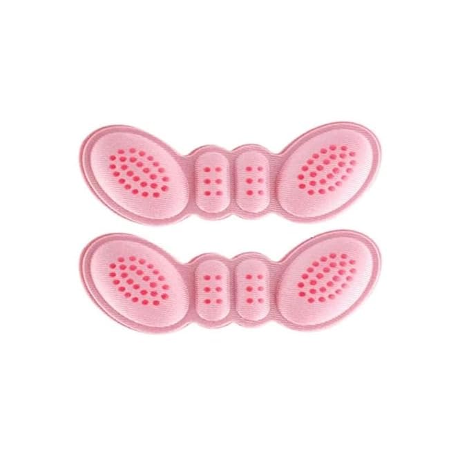 Krunexa Self-Adhesive Heel Grips Liner Cushion Inserts for Loose Shoes, Shoe Bite Protector Heel Pads Snugs for Shoe Insoles, Heel Pad for Heel Pain Men (PIN)