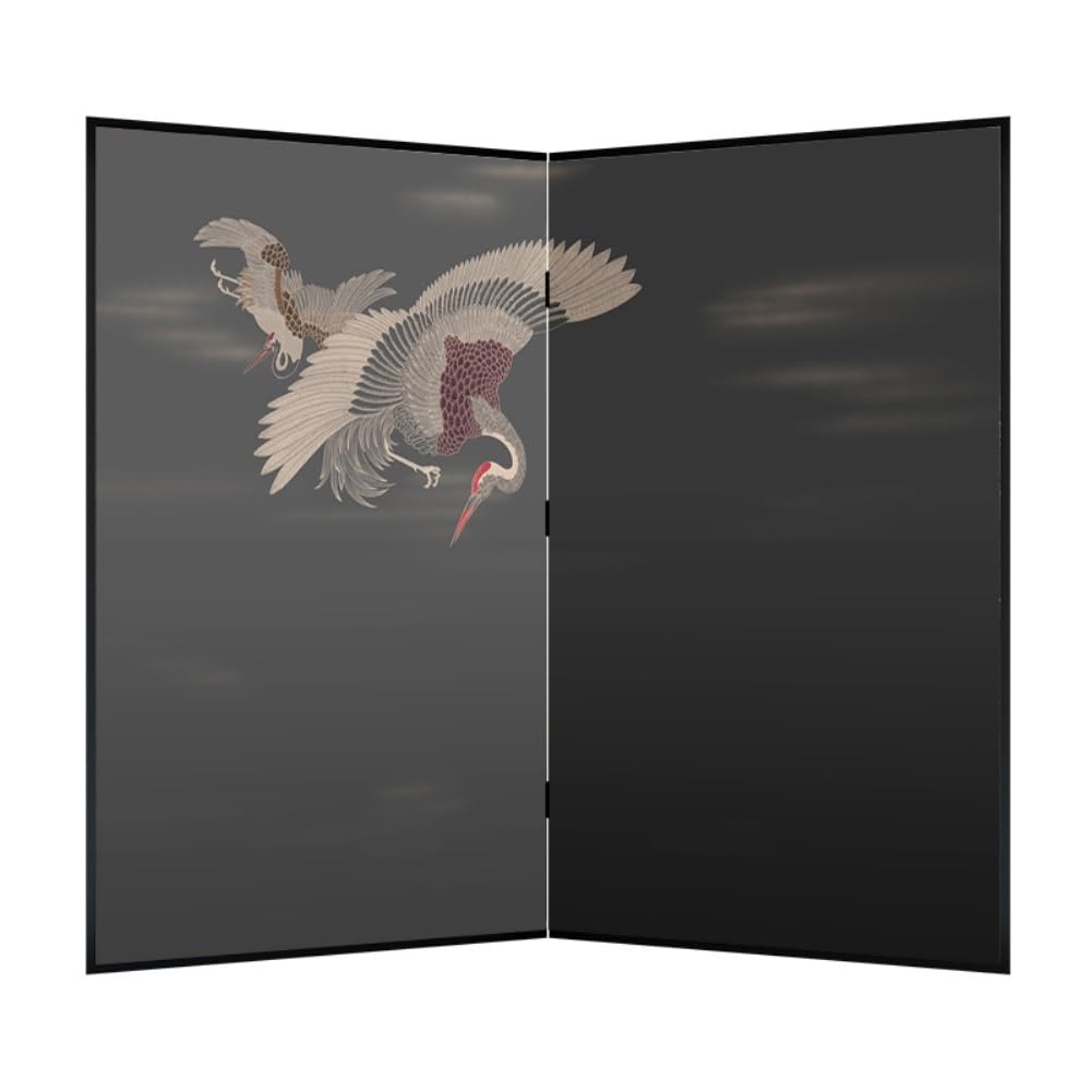 Privacy Screen Floor-standing Screen Partition, Decoration Of Living Room Entrance, Tea Room Background Wall, Retro Folding Screen Room Divider