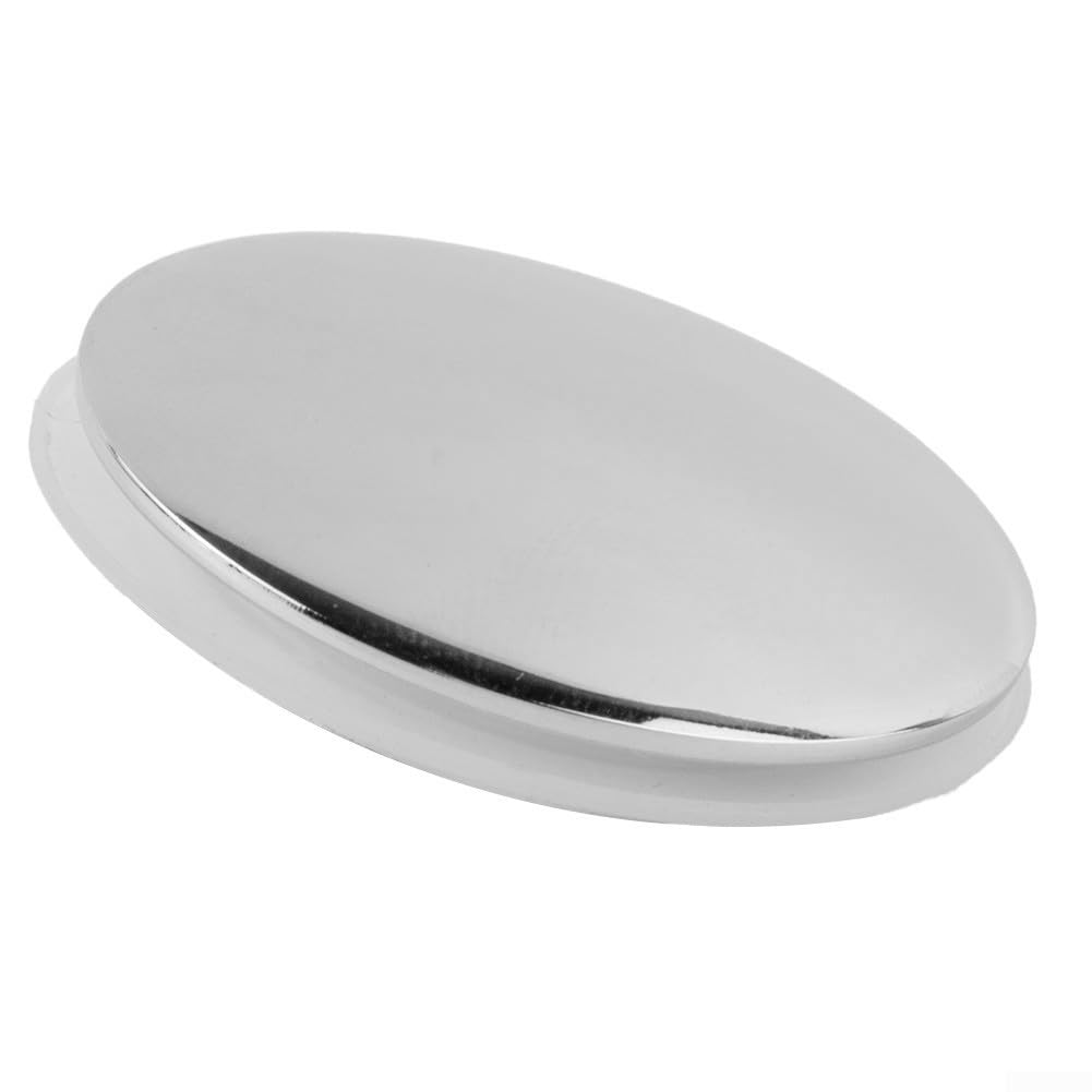Easy Up - Click Clack - Chrome Basin Tap Push Button Up Drain Stopper for Bathroom, Bathtub - 36Mm Replacement Sink/Basin Waste /Cap