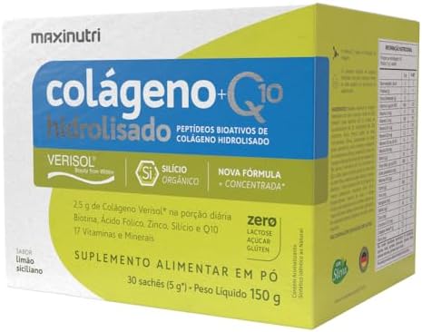 Colágeno Hidrolisado 2 em 1 VERISOL (30 Sachês de 5g) - Nova Fórm...