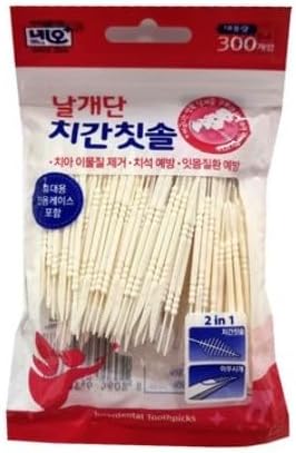 Neo Wing Interdental Brush Toothpick Combination 300 Pieces (6)