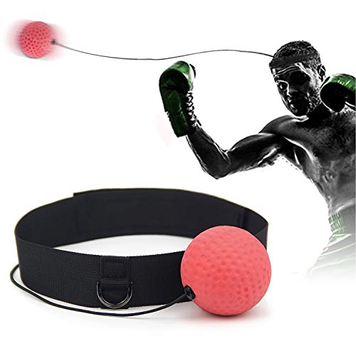 SANTOO Pelota Boxeo Cabeza Reflejo de Boxeo Ball