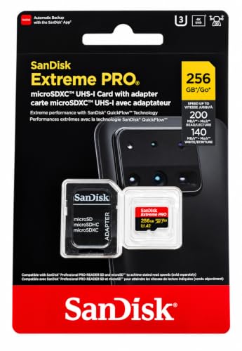 Amazon | microSDXC 256GB SanDisk Extreme PRO SDSQXCD-256G-GN6MA R