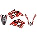 Blackbird Kit d'autocollants Dream 4 graphismes pour Honda CR 125/250 2000-2001