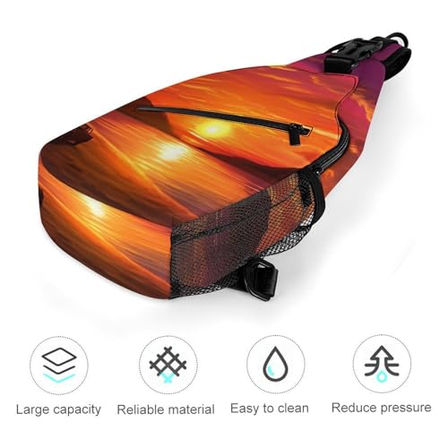 Bolso Cruzado Sunset Sling Bag para Hombre y Mujer miniatura 5