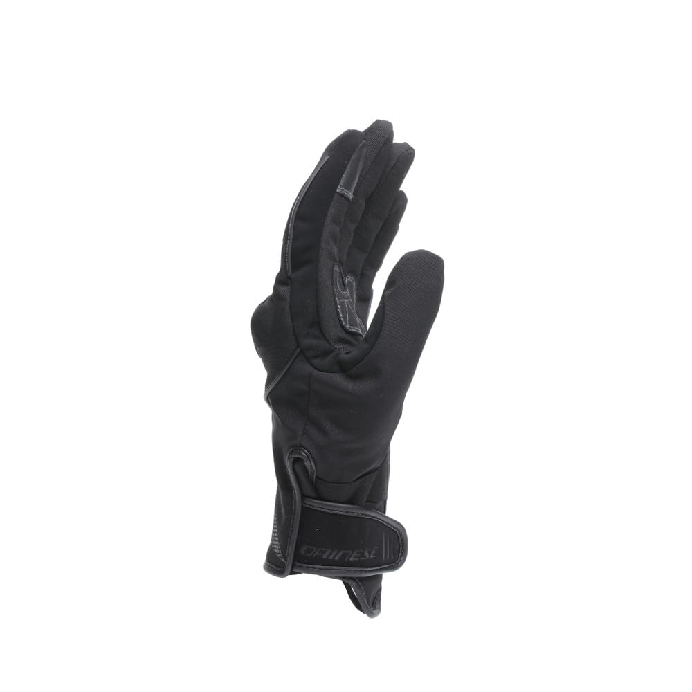 Dainese - Udine WP Gloves, Guantes de Moto de Invierno Impermeables D-Dry con Protección en los Nudillos, Pantalla Táctil y Limpiador de Visera