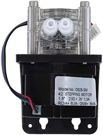 42 Stepper Motor Peristaltic Pump, Peristaltic Pump with Stepper Motor 0-400ml / Min Fast Loading Large Flow Dosing Peristaltic Pump