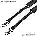 BOOSTEADY 2 Point Traditional Gun Sling Shoulder Strap Trigger Snap with QD Swivel Mount Adjustable