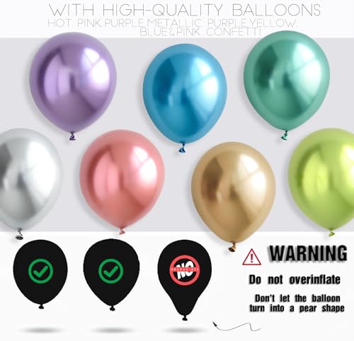 Image of Metallic Balloon Tower Kit for Floor Set of 2 Base&Pole Decor for Shower Party