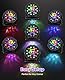 MOSFiATA LED Par Strahler mit Discokugel, RGB Scheinwerfer Discolicht 2 in 1 Partylicht Bühnenlicht für Partyraum Hochzeiten Halloween Weihnachte, 2er Set