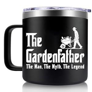 Fufendio Gardening Gifts for Men, Gardener Gifts, Plant Lover Mug 14oz