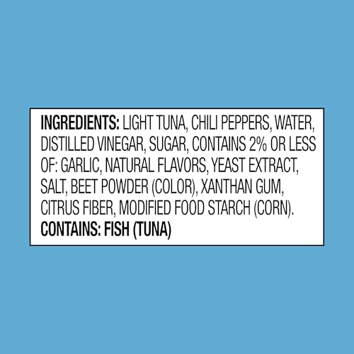 Image of StarKist Tuna Creations BOLD Sriracha Pouch (2.6 oz - 24 Pack) Wild Caught, High Protein Shelf Stable Seafood, Gluten Free, Soy Free, No Draining, Ready to Eat for Salads and Sandwiches