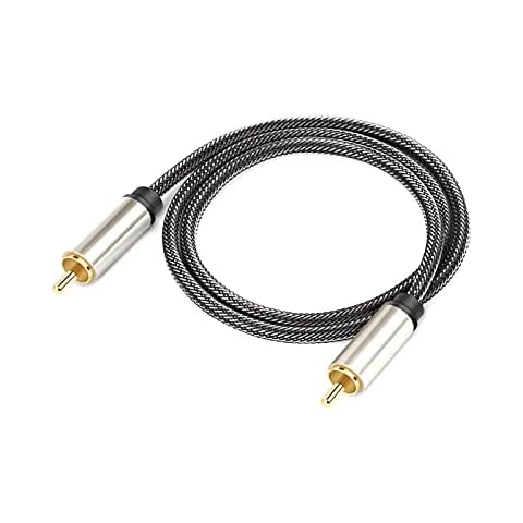 Cable coaxial de audio digital 5.1 SPDIF RCA a RCA macho Cover