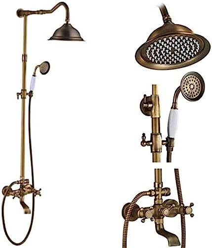 Système de douche mural e02 résolvant le manque de rangement avec sa tablette