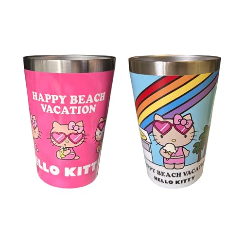 【たいこ】HELLO KITTY タンブラー（単品） Amazon.co.jp: サンリオ(SANRIO) サンリオ スチールカップ