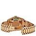 Rolex New Day-Date II 218235 Rose Gold Chocolate Roman Box/Paper/Warranty #RL129