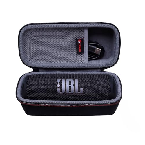 XANAD Étui Transport Rigide pour JBL Flip 7/ Flip 6/ JBL Grip/Tuner 2 Enceinte Bluetooth Portable sans Fil (Gris)