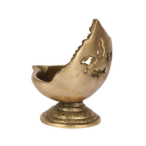 Lampe à huile traditionnelle indienne pour illuminer vos fêtes de Diwali - 4