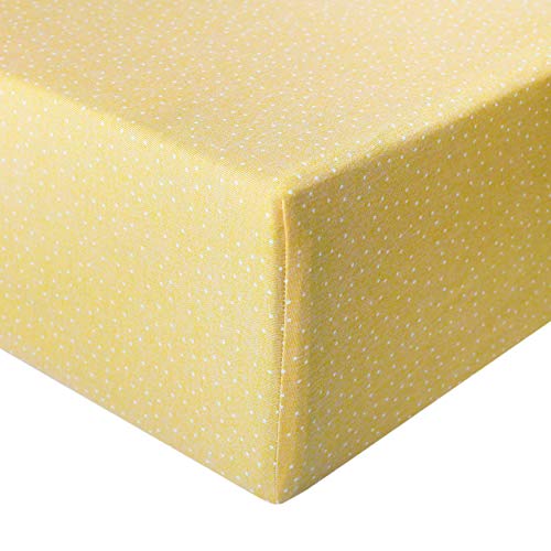 Premium Fitted Knit Crib Sheet/Toddler Sheet Marigold By Copper Pearl #TOP7