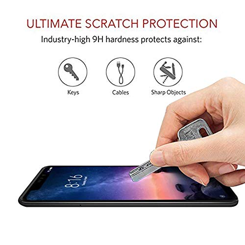 Image of Tempered Glass Screen Protector Compatible for Iphone 14 /14 Pro with Complete Easy Installation kit