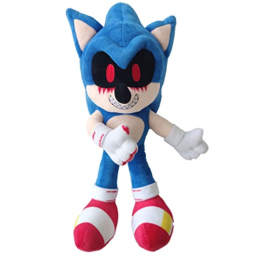 14.6in(37cm) Sonic Exe Plush Toys, Evil Sonic Stuffed Plush Gift for Fans (Sonic exe)