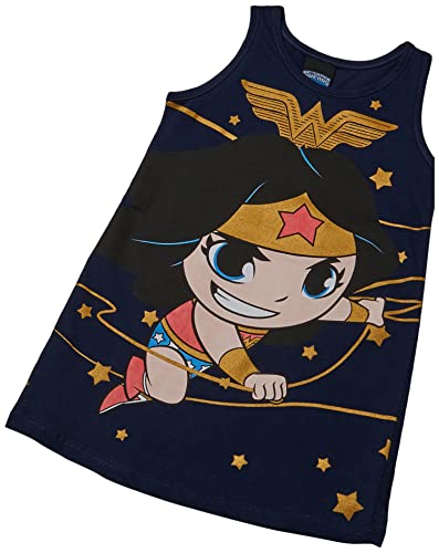 Vestido Infantil, Dc Super Friends, Meninas, Oxford, 2