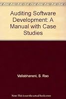 Auditing Software Development 0471520888 Book Cover