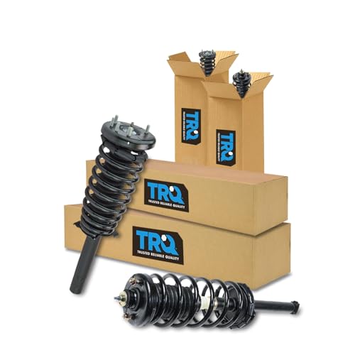 Image of TRQ Front and Rear Strut & Coil Spring Assembly Set Driver & Passenger Sides Compatible with 98-02 Honda Accord