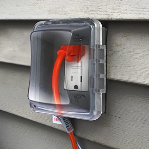 Tapa Para Caja Eléctrica Exterior Negra