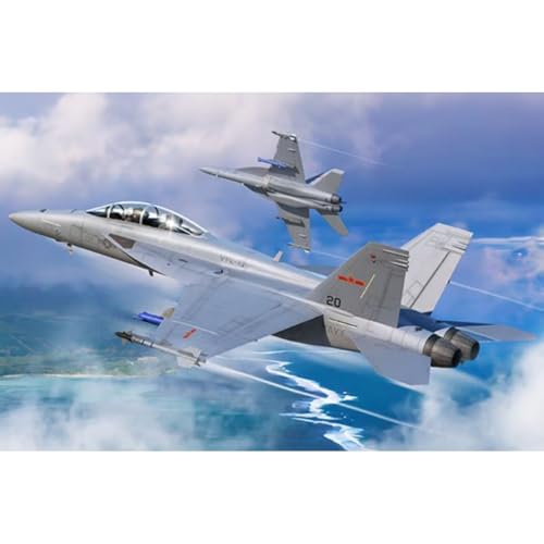 FA-18F Super Hornet VFC 12 HobbyBoss 385819 réplica con detalles de alta fidelidad 1:48