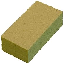 Zephyr 56136 Dover Dry Rubber Smoke Sponge, 6" Length x 1-3/4" Width x 3" Height Case of 36