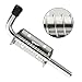 YOUNTHYE 4 Pack Spring Loaded Latches Pin Metal Spring Pin Latch Lock Barrel Bolt 5 Inch Spring Loaded Locking Latch 304 Stainless Steel Barrel Bolt