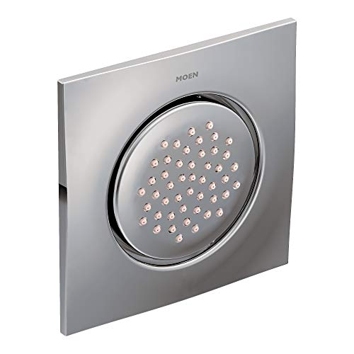 Super Sale 🛒 Moen TS1320 Mosaic Square Square-Function Body Spray, Valve Required, Chrome