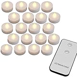 WARM UND ROMANTISCH: Stimmungsvolle Beleuchtung für Ihr Zuhause! Mit den dekorativen LED Teelichter mit Fernbedienung der Marke Monzana schaffen Sie mit einem Klick eine wunderschön, beleuchtete Atmosphäre. Genießen Sie die kommenden Wintertage im schönen Ambiente!