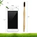 Bamboo Toothbrush Charcoal Toothbrush Soft Bristles for Teeth Toothbrushes Pack of 4