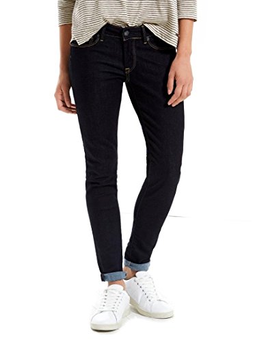 Pepe Jeans Soho Slim Fit Mid Waist ,Jeans Donna, Blu (Rinse Plus 10Oz M15), 27W / 32L
