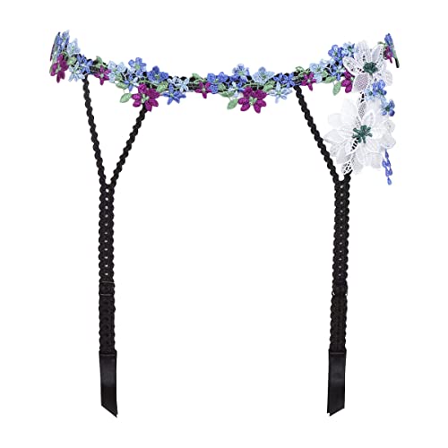 ワコール Wacoal サルート Salute 23SS先行コア 81G BTJ481 BTJ781 ガーターベルト M ラン(BK-ブラック、M)のサムネイル