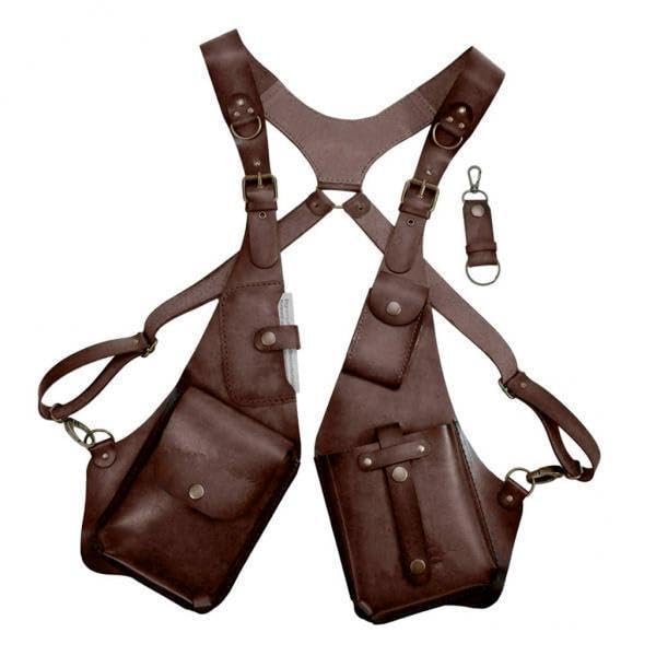 Compatta e portatile: misura 38 cm x 14 cm, questa custodia compatta è abbastanza grande per gli oggetti essenziali ma rimane fuori mano, perfetta per stili di vita attivi e accessori per costumi.