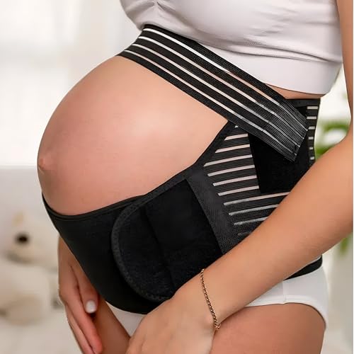 Neo10Ten: 4in1 Pressure Relief Pregnancy Belt for Maternity Support - Pelvic Pain SPD&PGP, Hip Pain Relieve Back, Pregnancy Recovery *FOR BETTER FIT IN UK ORDER SIZE UP* [Large: Size 15-17/91cm-117cm]