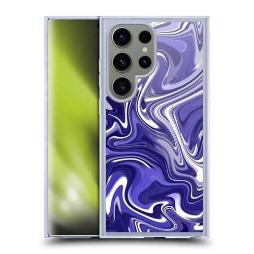Coque Gel Samsung S24 Ultra Suzan Lind Licence Officielle Marbre Violet